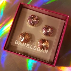 Bree Glass Stud Earrings | BaubleBar